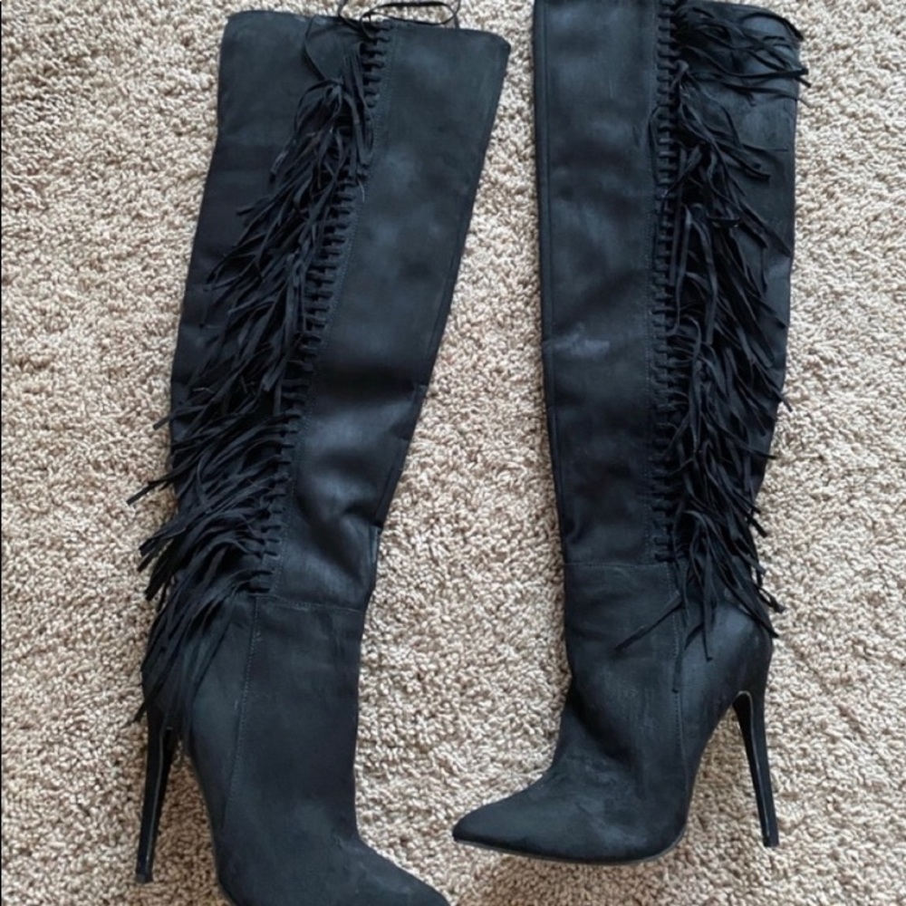 Tall Black Boots